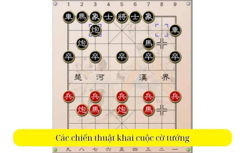 Các chiến thuật khai cuộc cờ tướng