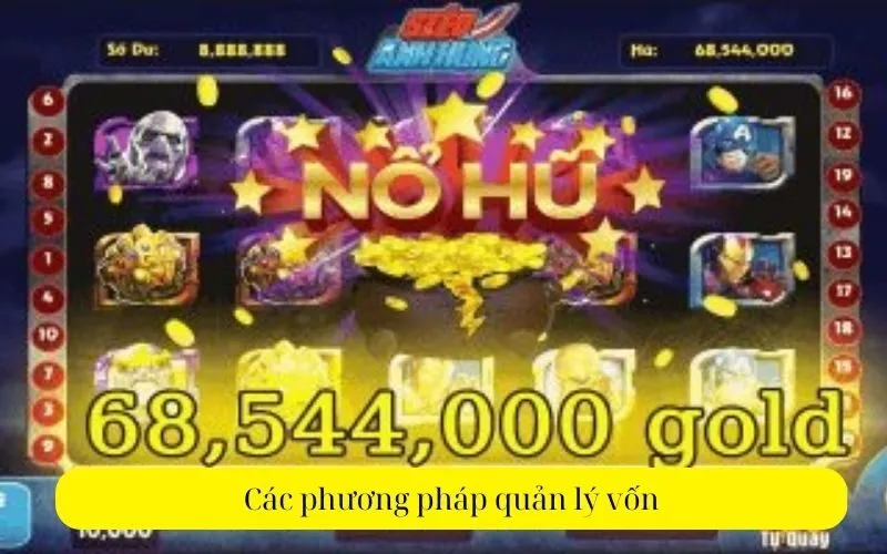 Các phương pháp quản lý vốn