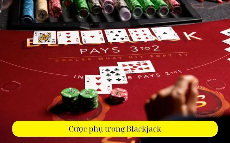 Cược phụ trong Blackjack
