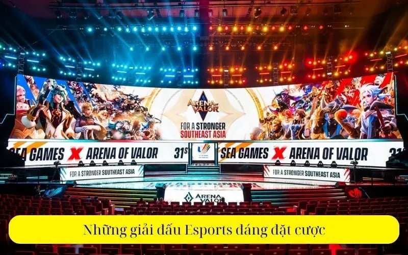 Những giải đấu Esports đáng đặt cược