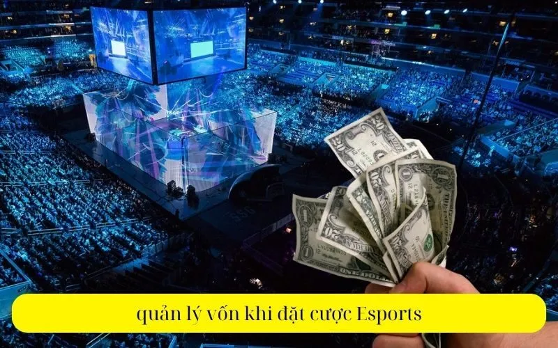 quản lý vốn khi đặt cược Esports