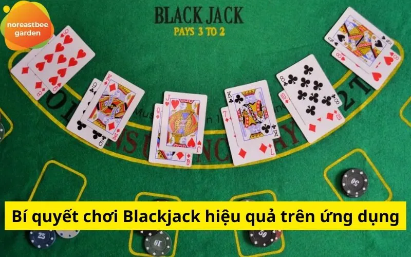 Bí quyết chơi Blackjack hiệu quả trên ứng dụng