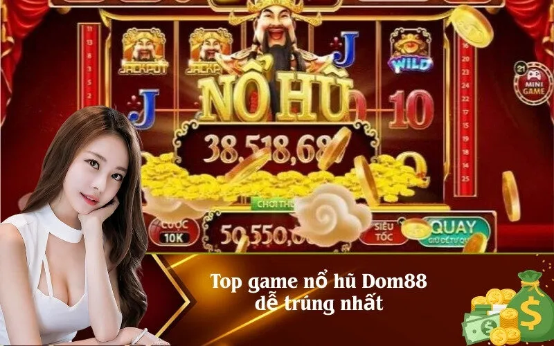Top game nổ hũ Dom88 dễ trúng nhất