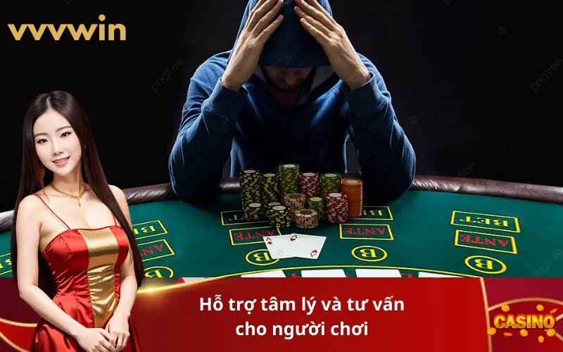 Hỗ trợ tâm lý và tư vấn cho người chơi