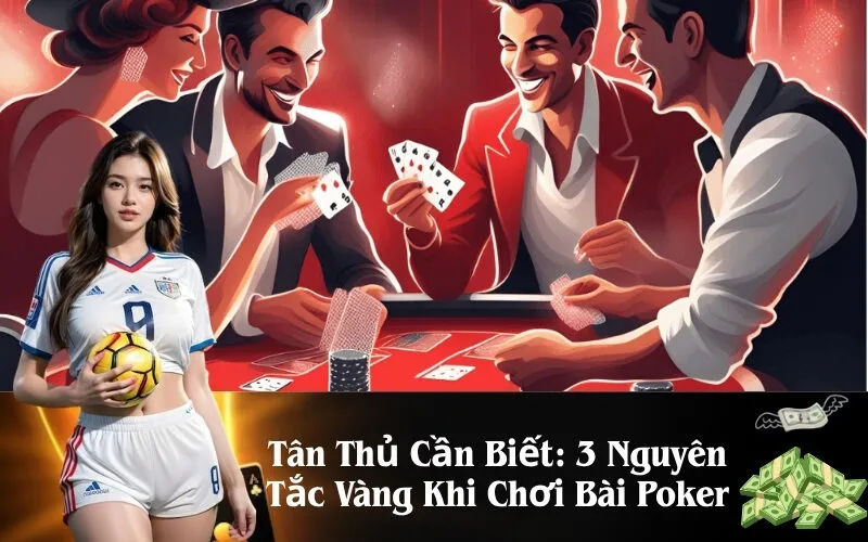 Tân Thủ Cần Biết: 3 Nguyên Tắc Vàng Khi Chơi Bài Poker